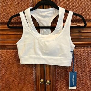 Aeropostale White Sports Bra